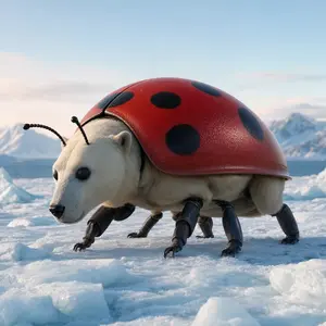 Ladybug + Polar bear